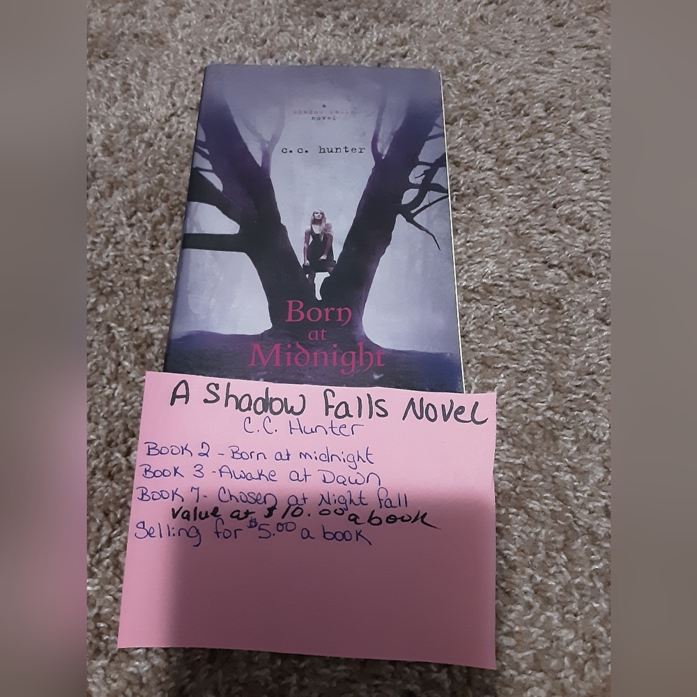 A shadow falls novel